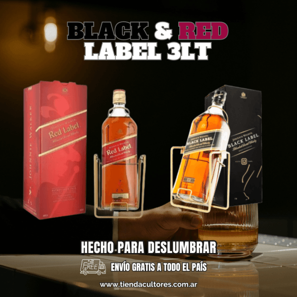 BLACK LABEL - RED LABEL 3LT