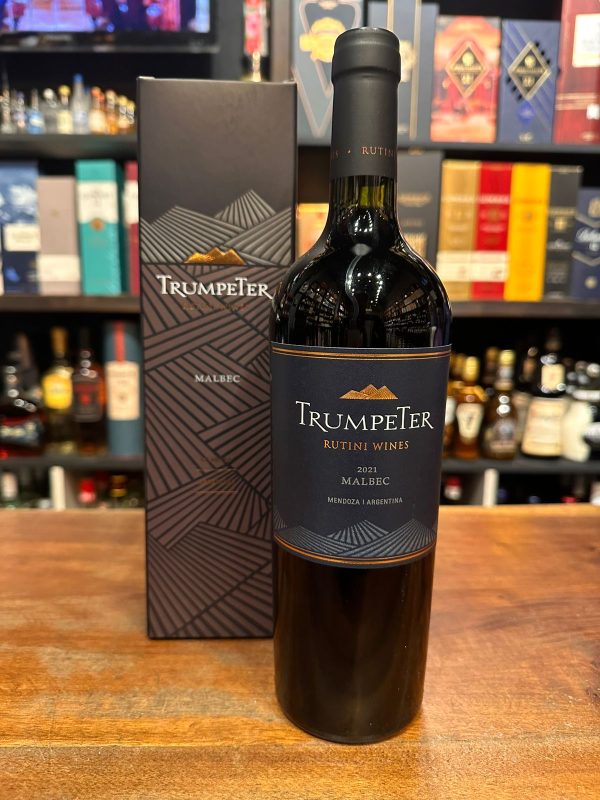 Rutini Trumpeter Malbec con estuche - Imagen 2