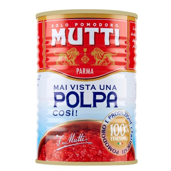 ⁠Mutti polpa finissima 400grs